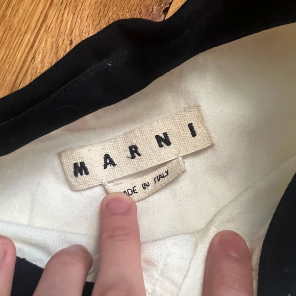Marni Colorblock Button Down Shirt S/M - Picture 3 of 5